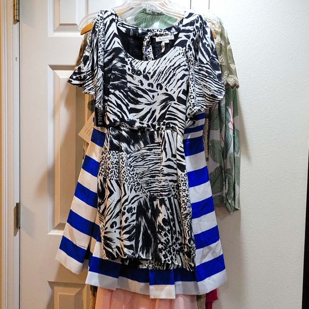 BCBG Generation Animal Print Dress